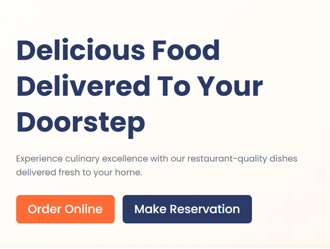 Food Restaurant App