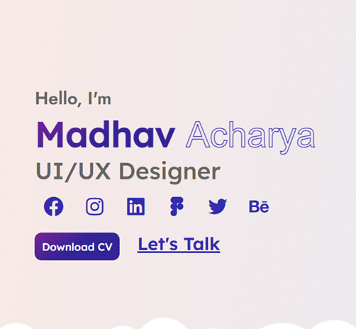 Madhav Acharya's Portfolio